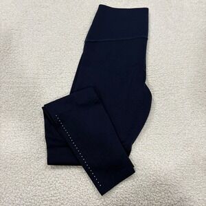 Fanka Body Sculpt Compression Lift N Curve Legging Navy Blue Size Medium Support